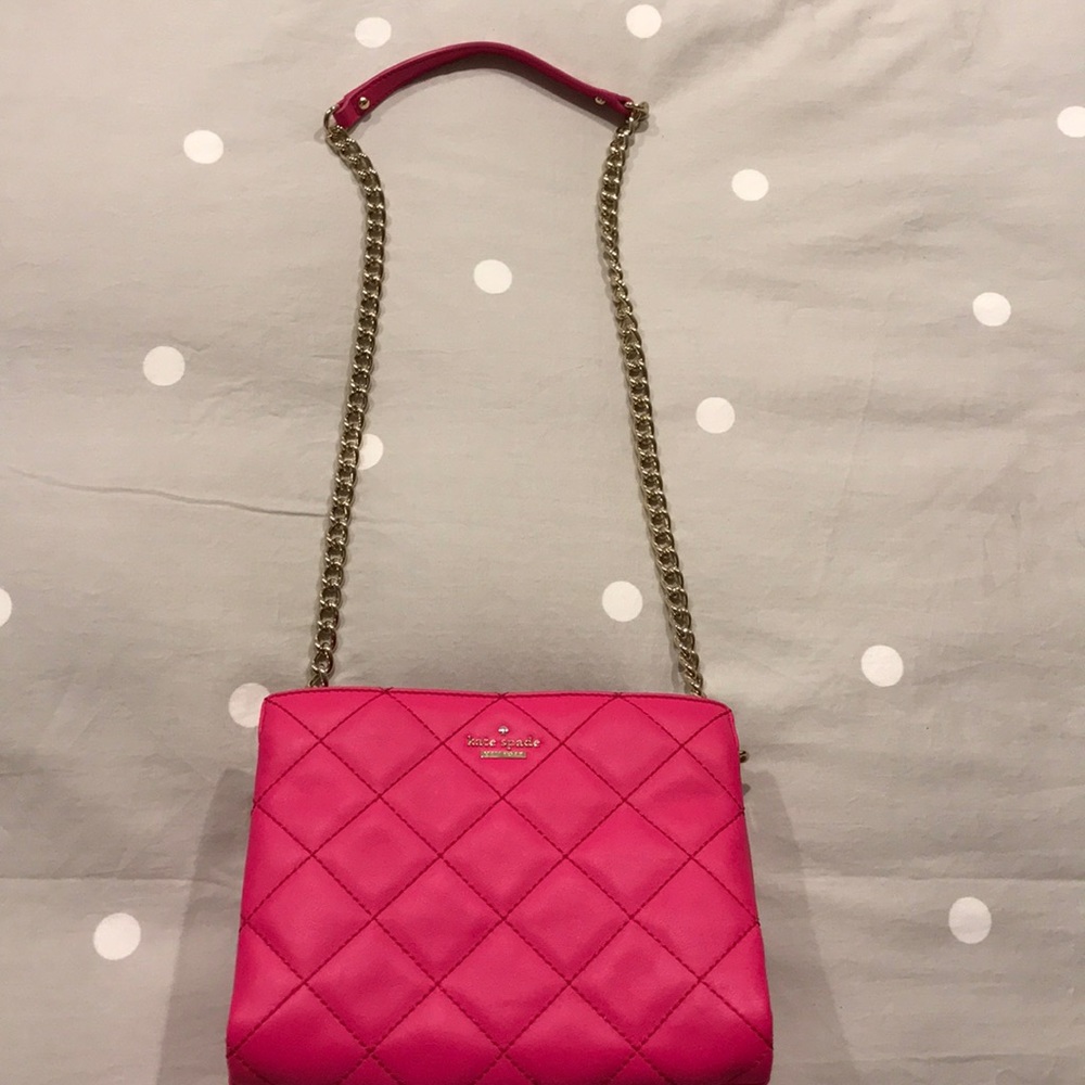 Cute pink Kate Spade bag - never worn